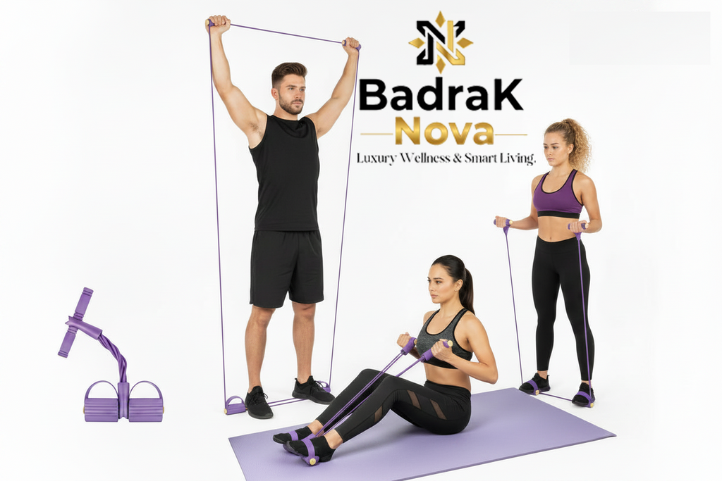 BadraK Nova FlexFit™ – Multi-Functional Yoga Resistance Bands