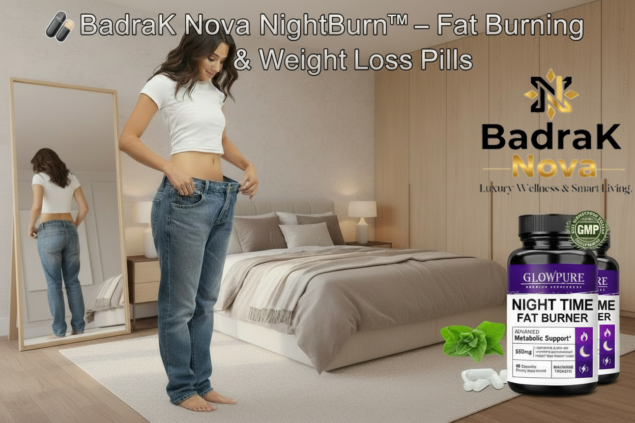 💊BadraK Nova NightBurn™ – Fat Burning & Weight Loss Pills