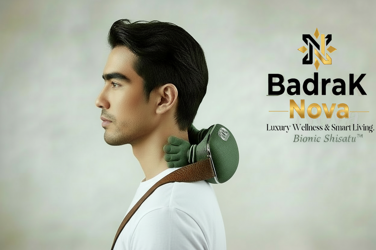 💆‍♂️BadraK Nova Bionic Shiatsu™ – Shoulder & Neck Massager