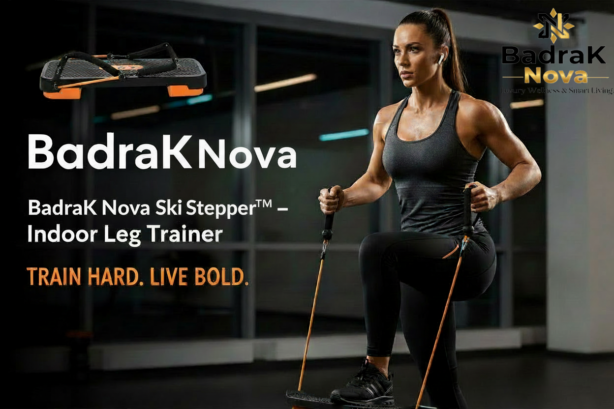 🏋️‍♂️BadraK Nova Ski Stepper™ – Indoor Leg Trainer