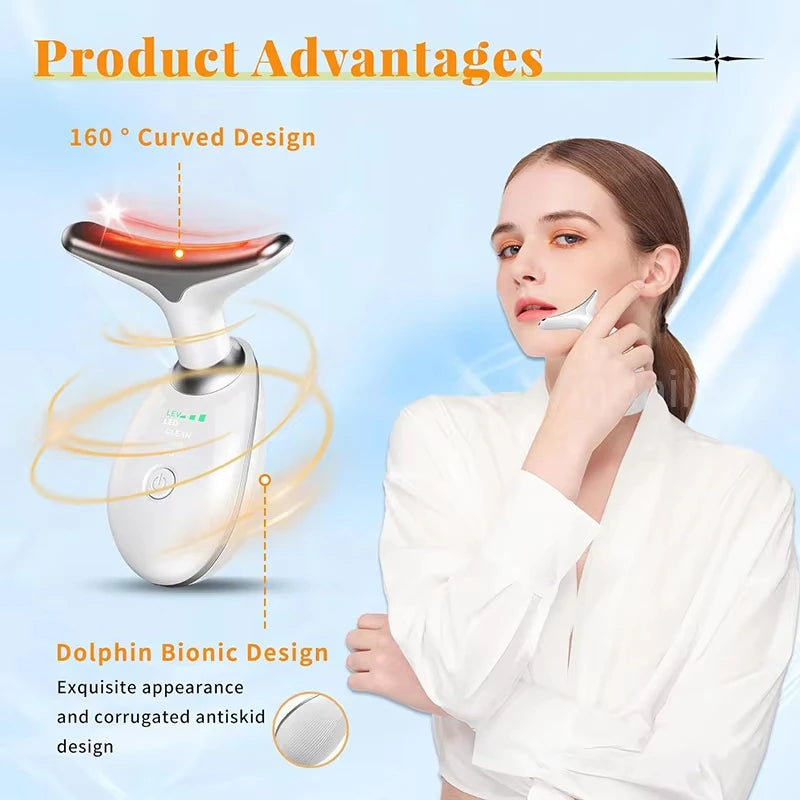 BadraK Nova GlowLift™ – Beauty Vibration Massager (LED + Massage Anti-Rides)