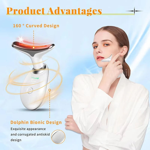 BadraK Nova GlowLift™ – Beauty Vibration Massager (LED + Massage Anti-Rides)