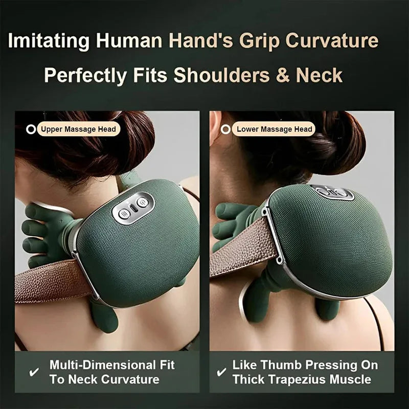 💆‍♂️BadraK Nova Bionic Shiatsu™ – Shoulder & Neck Massager