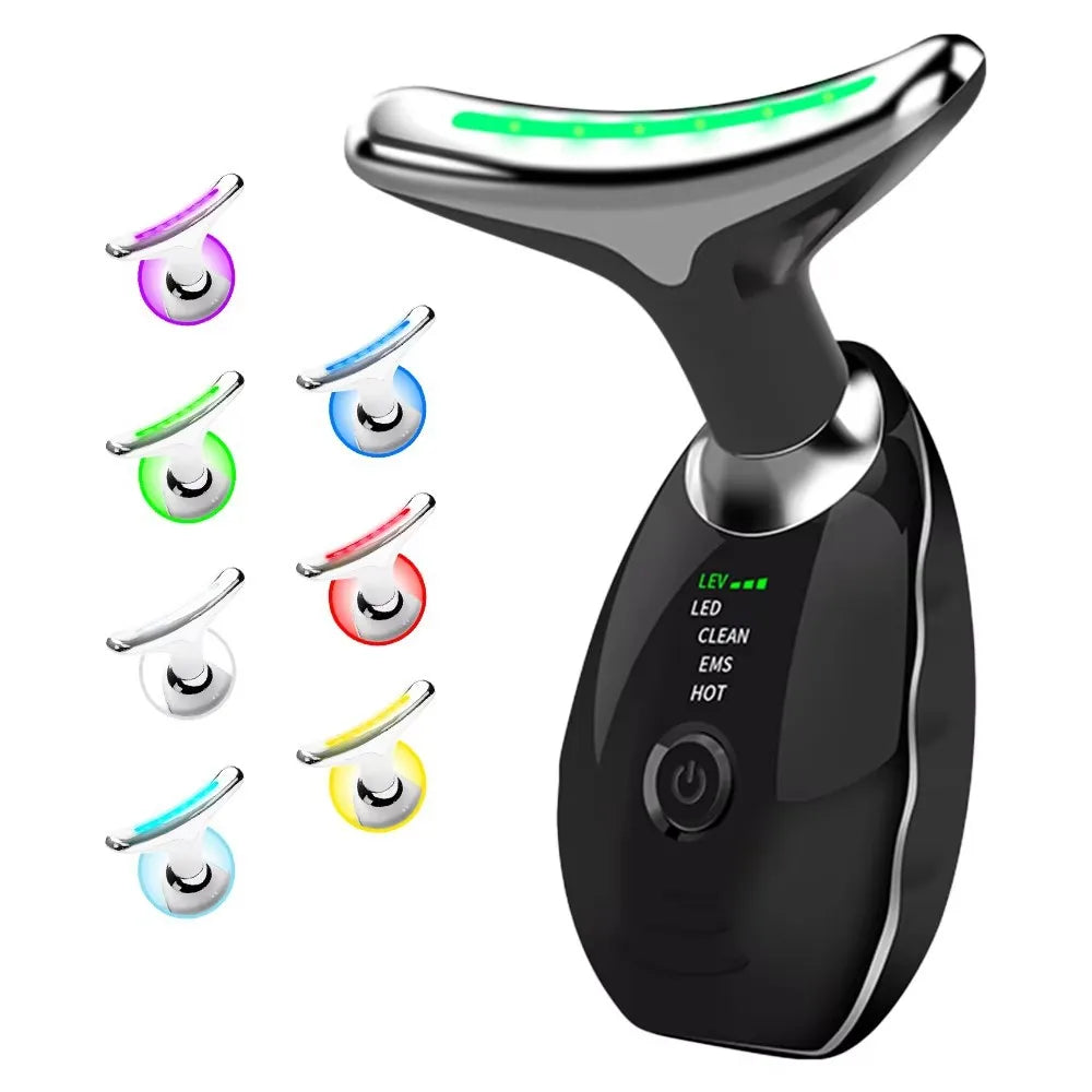 BadraK Nova GlowLift™ – Beauty Vibration Massager (LED + Massage Anti-Rides)