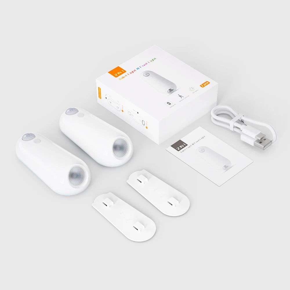 🚽 BadraK Nova GlowToilet™ – Motion Sensor Night Light