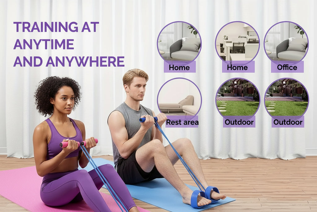 BadraK Nova FlexFit™ – Multi-Functional Yoga Resistance Bands