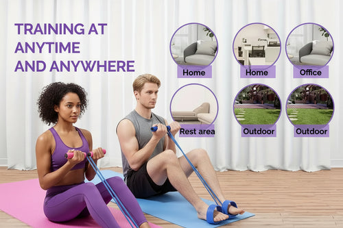 BadraK Nova FlexFit™ – Multi-Functional Yoga Resistance Bands