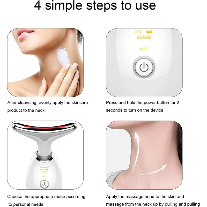 BadraK Nova GlowLift™ – Beauty Vibration Massager (LED + Massage Anti-Rides)