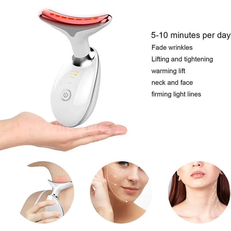 BadraK Nova GlowLift™ – Beauty Vibration Massager (LED + Massage Anti-Rides)