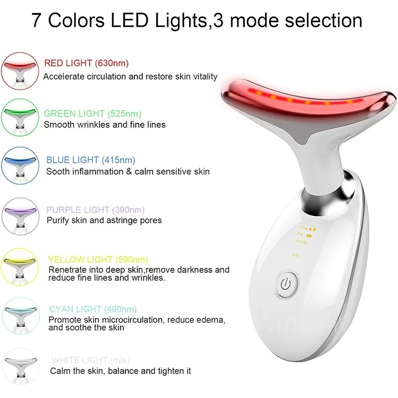 BadraK Nova GlowLift™ – Beauty Vibration Massager (LED + Massage Anti-Rides)